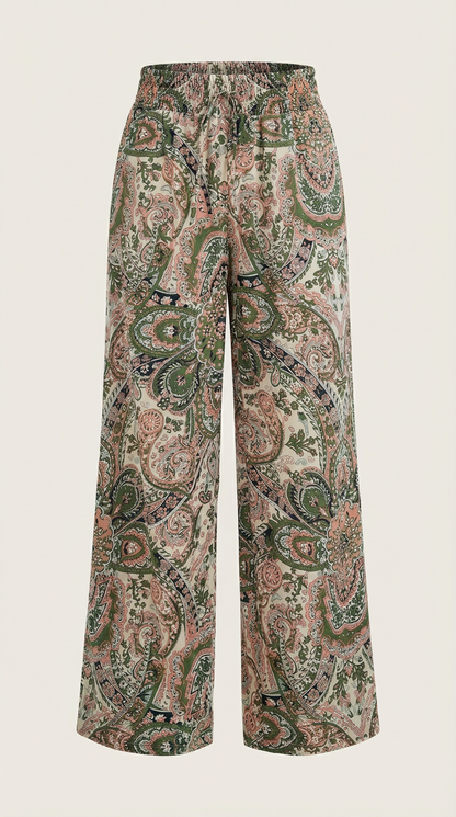 María Estefanía™ | Trousers Pam Paisley