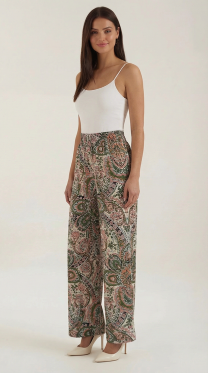 María Estefanía™ | Trousers Pam Paisley