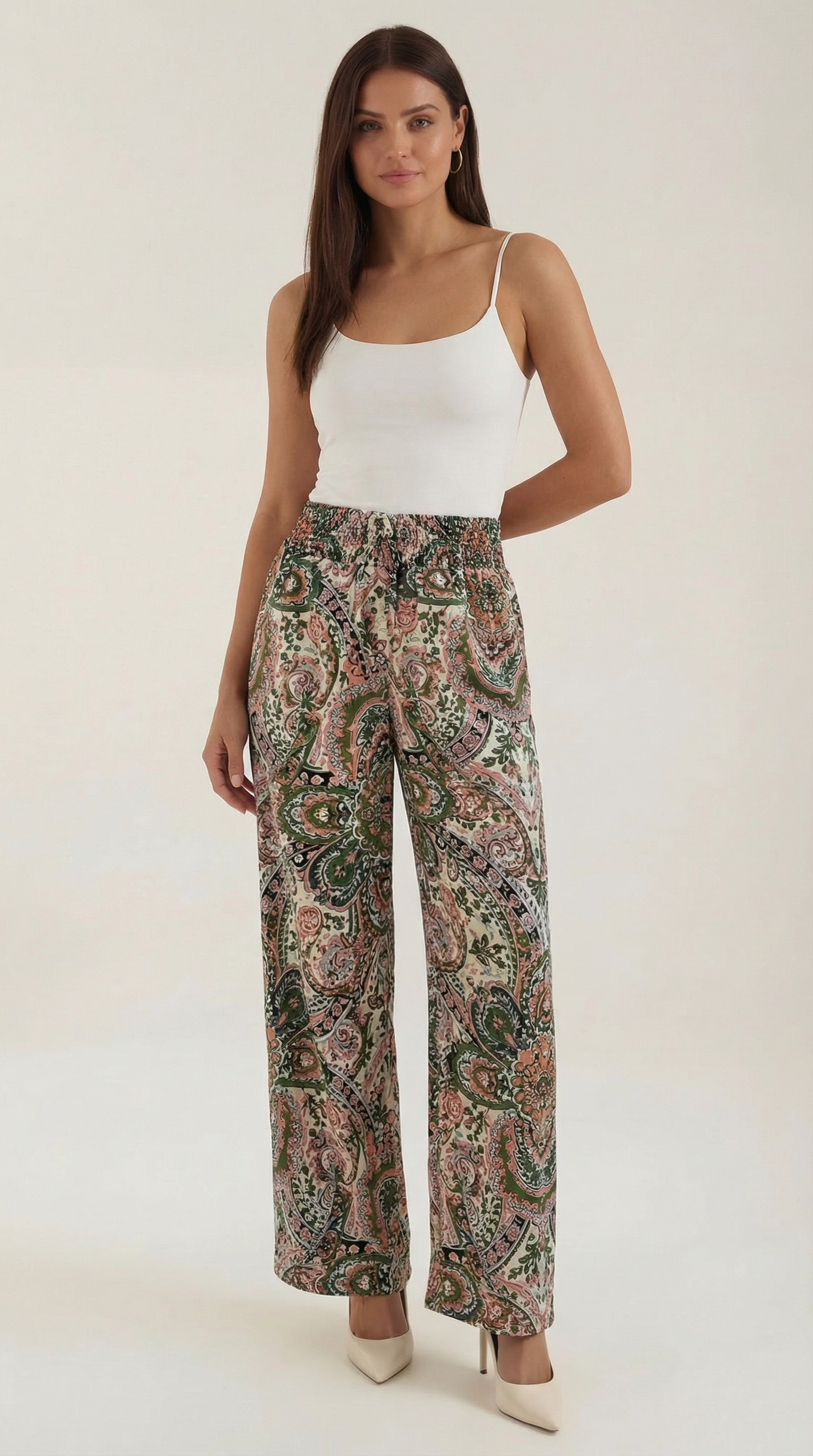 María Estefanía™ | Trousers Pam Paisley