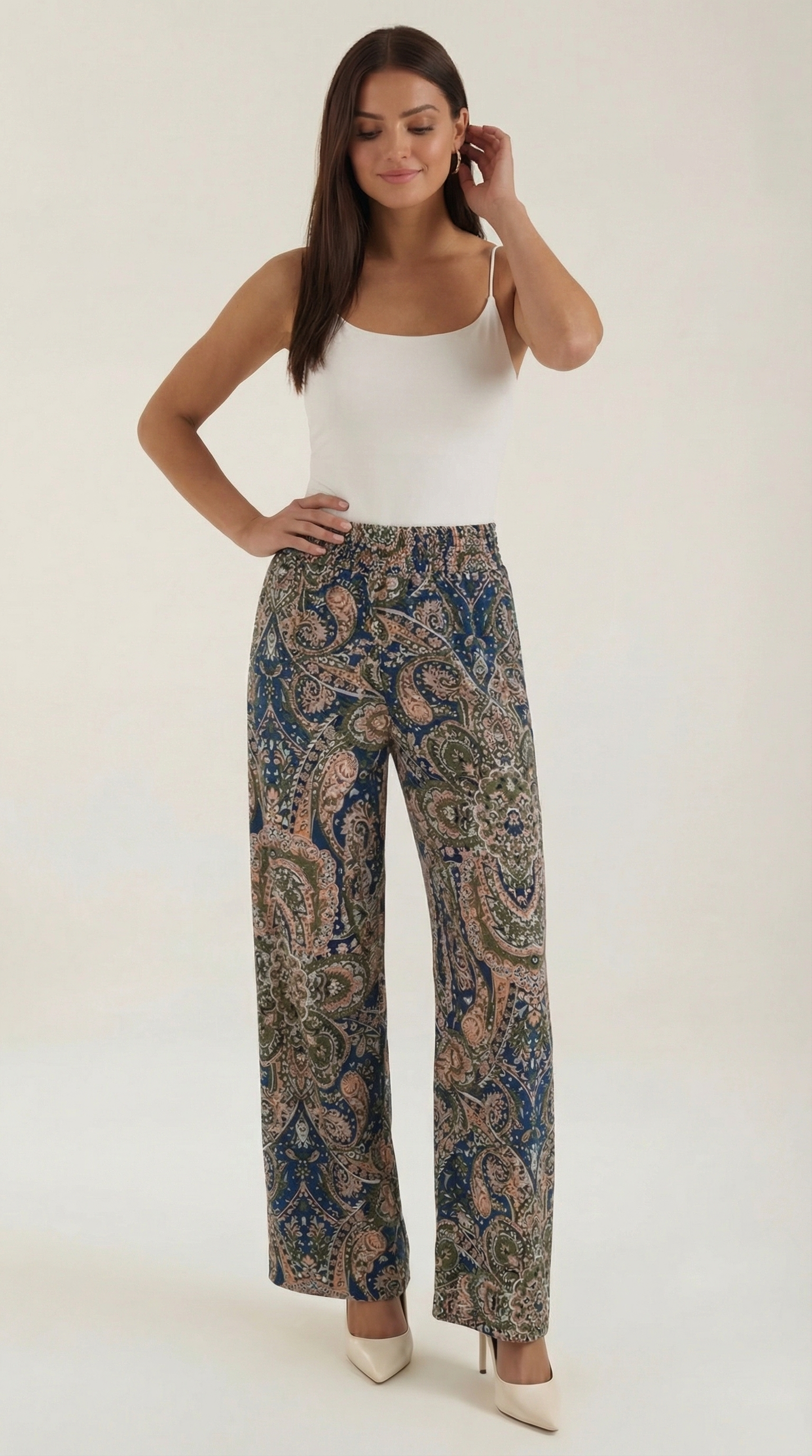 Rosa Macarena™ | Pam Paisley Trousers