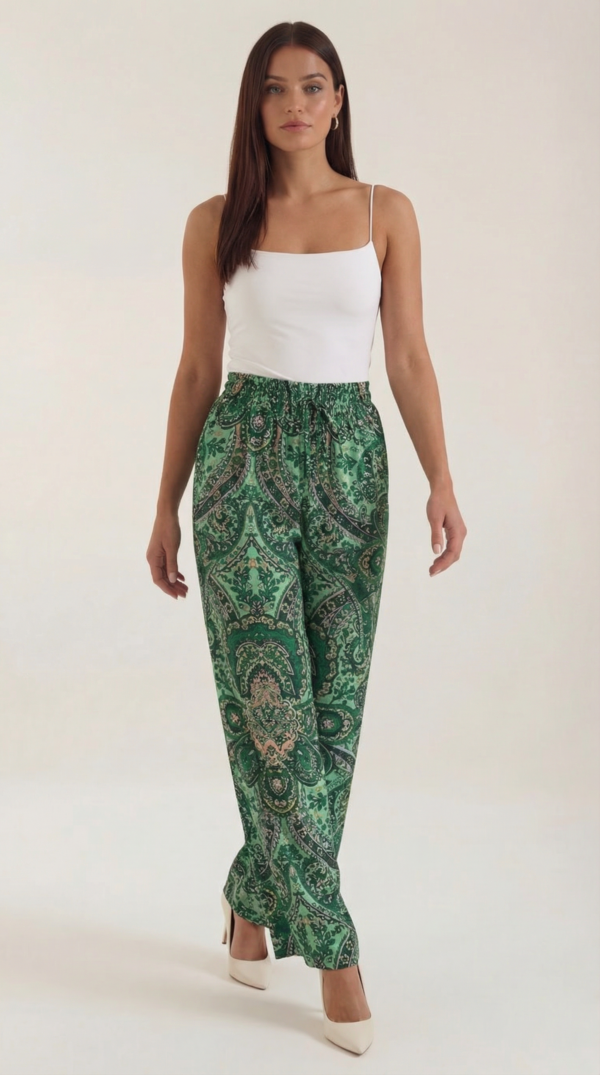 Rosa Macarena™ | Pam Paisley Trousers
