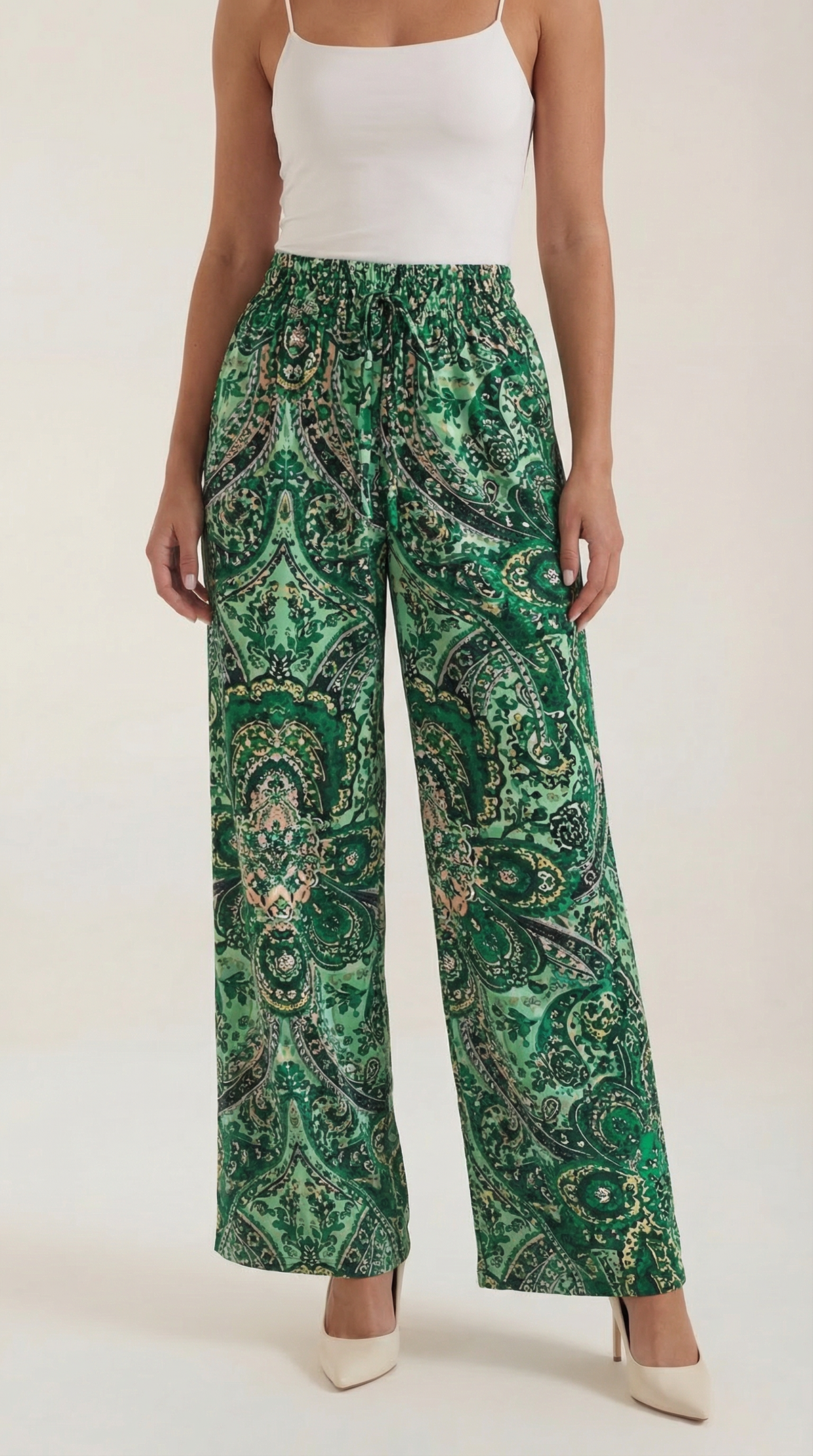 Rosa Macarena™ | Pam Paisley Trousers