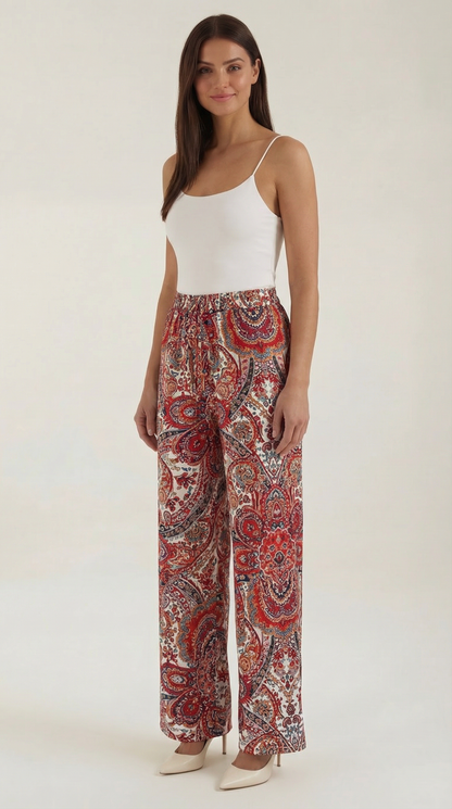 María Estefanía™ | Trousers Pam Paisley