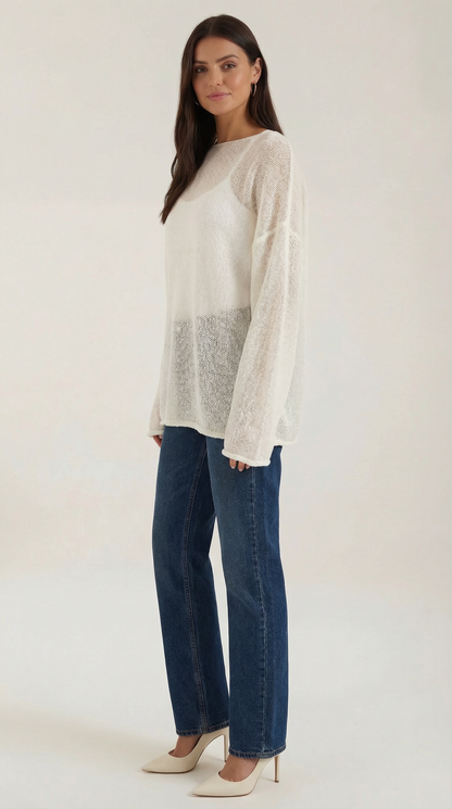 Meritxell Agata™ | Suéter Oversize de Punto