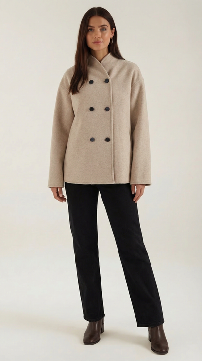 Ana Candela™ | Chaqueta Oversized 'Pamela' con Cierre de Botones