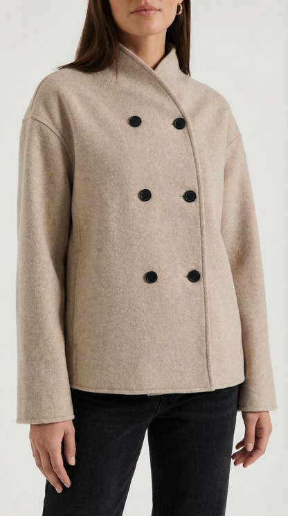 Ana Candela™ | Chaqueta Oversized 'Pamela' con Cierre de Botones