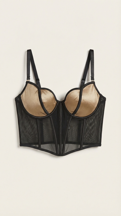 Rosa Genoveva™ | Penélope Corset Crop Top