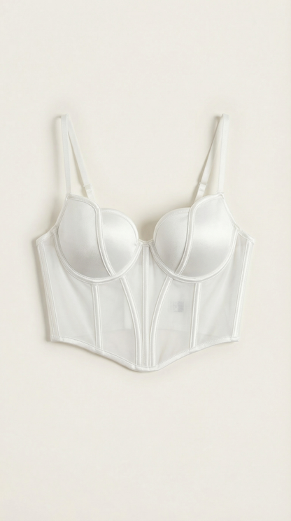 Rosa Genoveva™ | Penélope Corset Crop Top