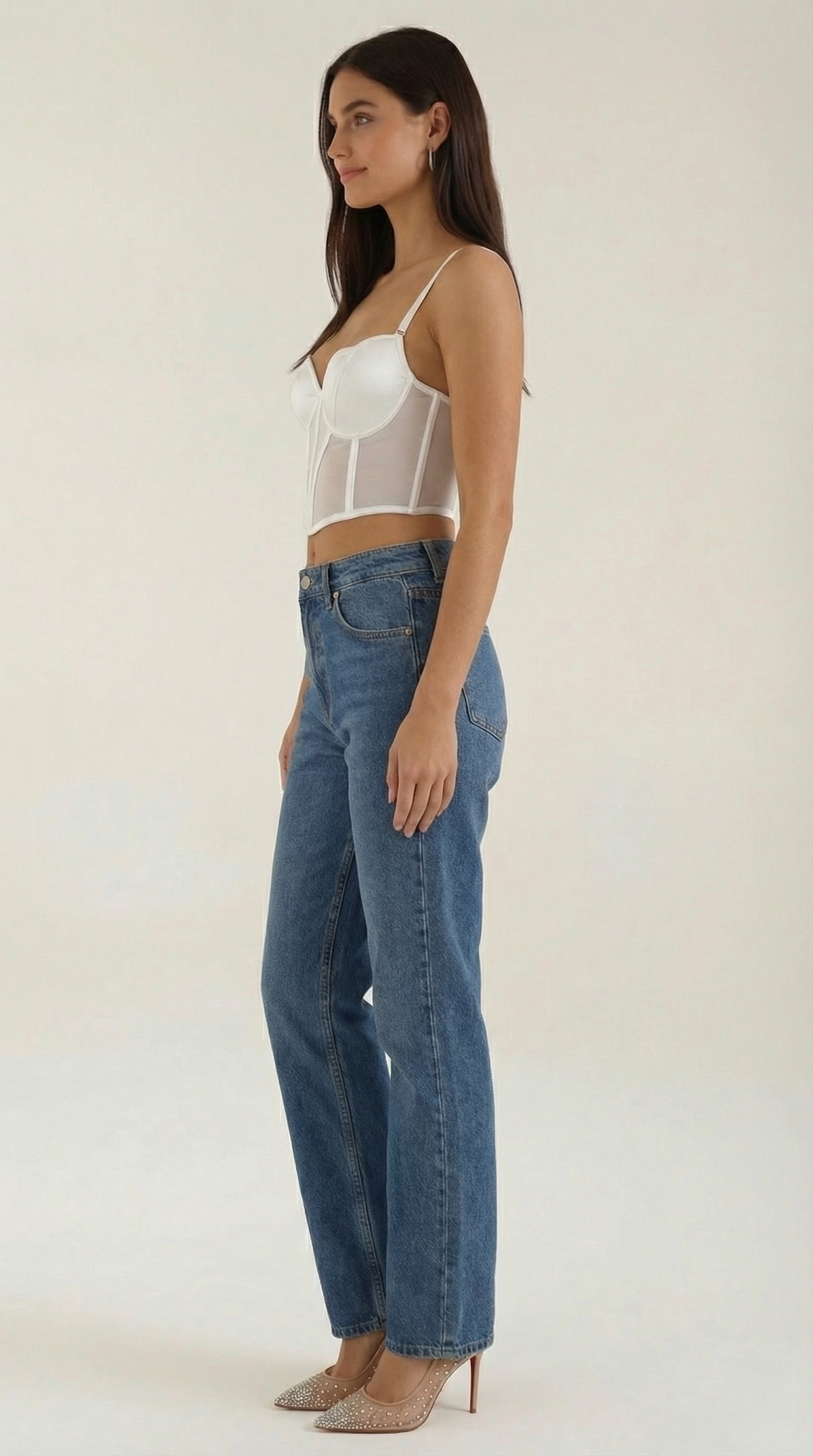 Rosa Genoveva™ | Penélope Corset Crop Top