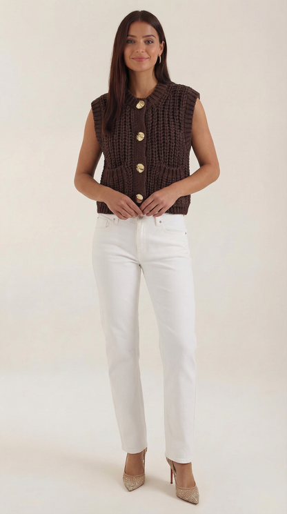 Ana Filomena™ | Chaleco de Tejido Philomena