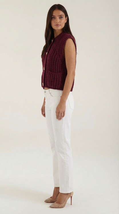 Ana Filomena™ | Chaleco de Tejido Philomena