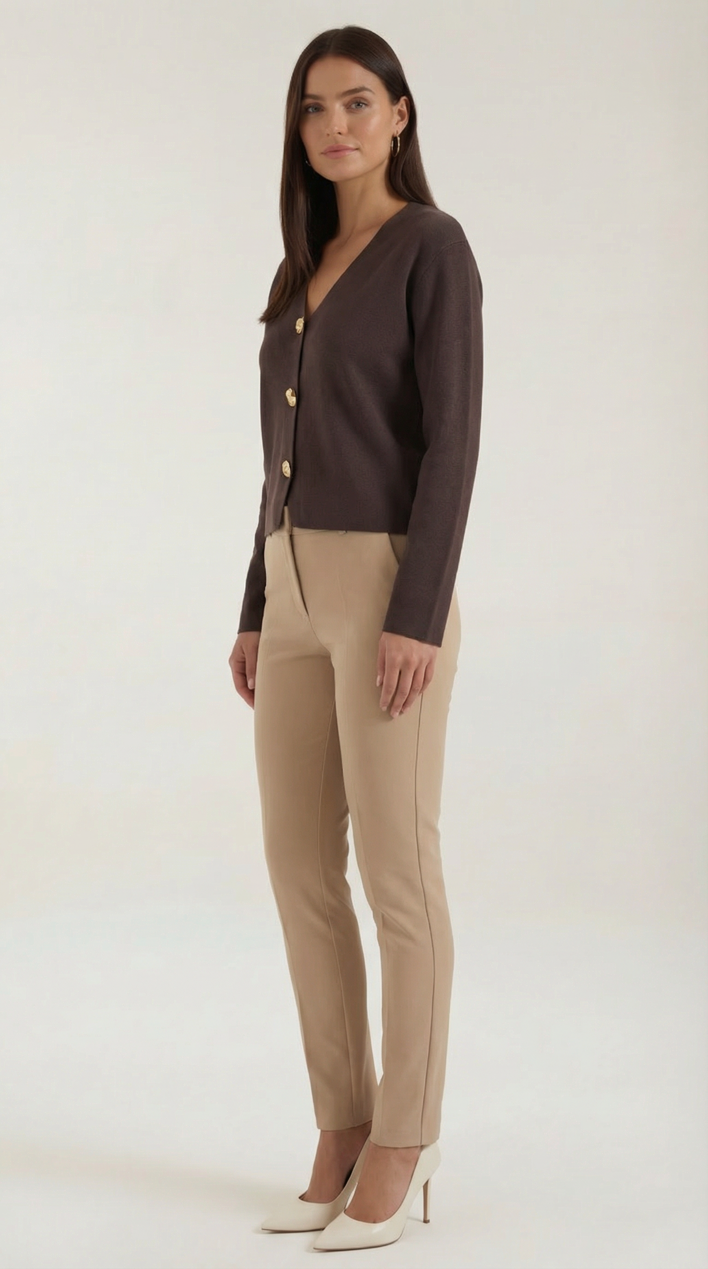 Angela Obdulia™ | Cárdigan de escote en V
