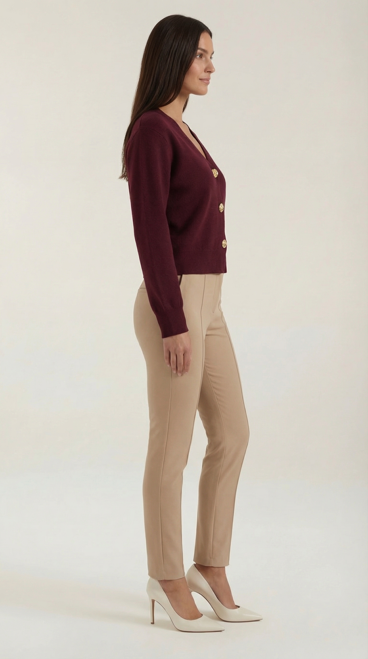 Angela Obdulia™ | Cárdigan de escote en V