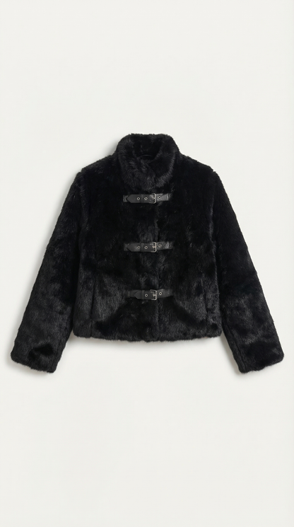 Ana Angela™ | Chaqueta de Cuero Quilla
