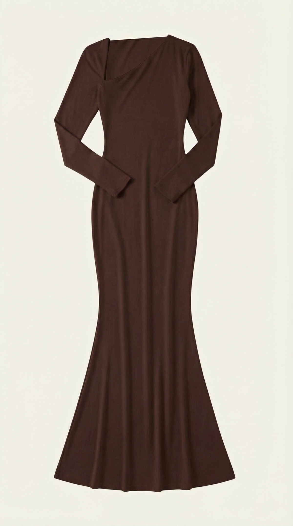 Bella Hilde™ | Langarm Bodycon Maxikleid