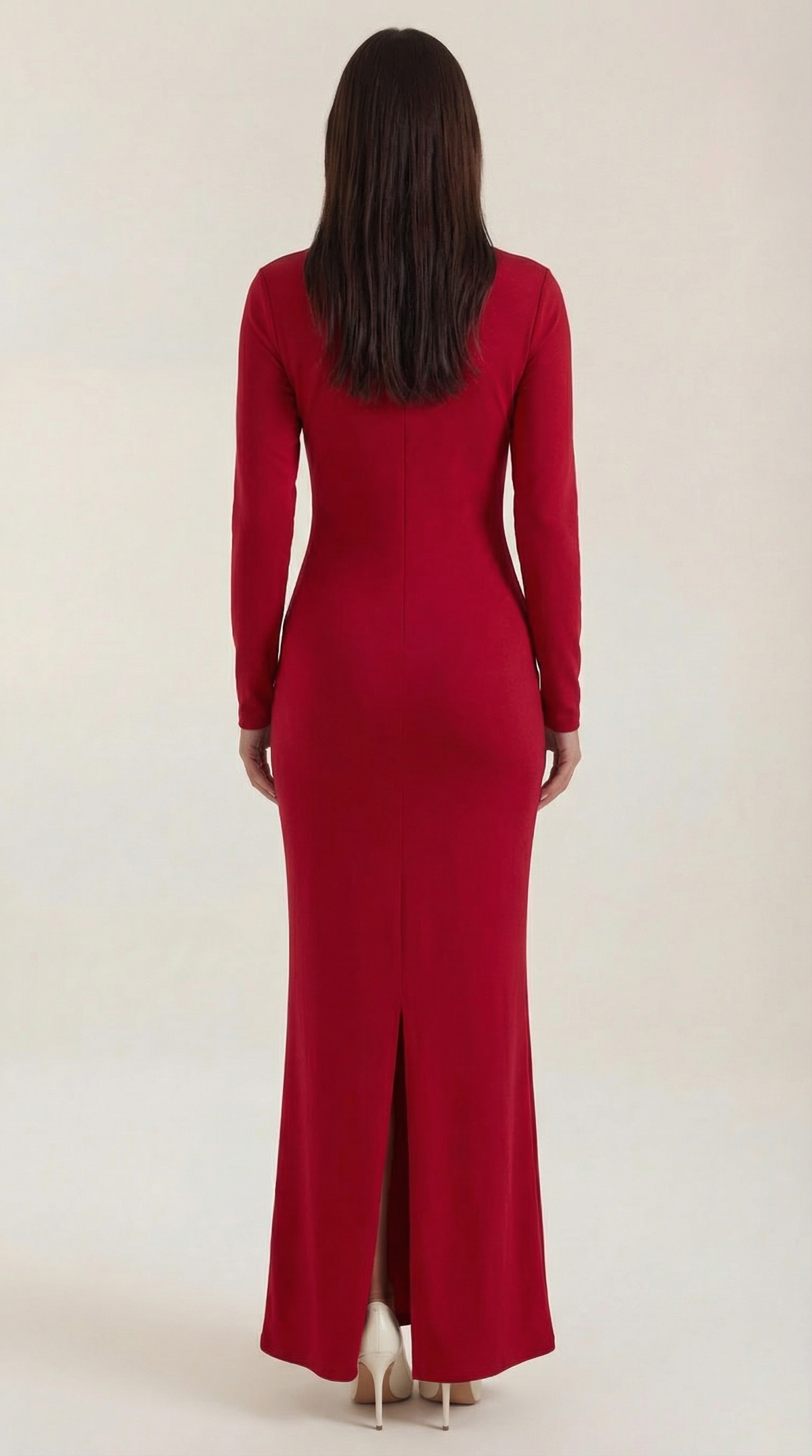 Bella Hilde™ | Langarm Bodycon Maxikleid
