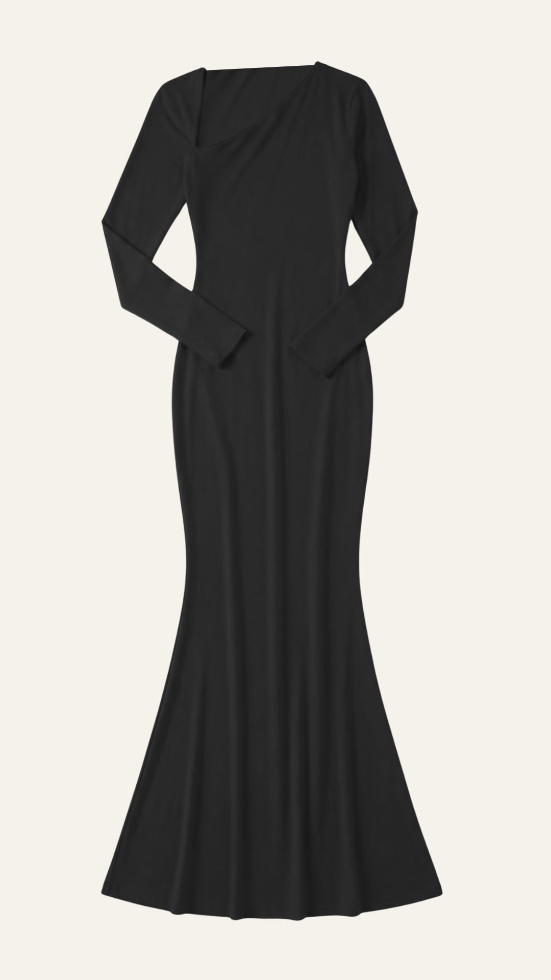 Bella Hilde™ | Langarm Bodycon Maxikleid