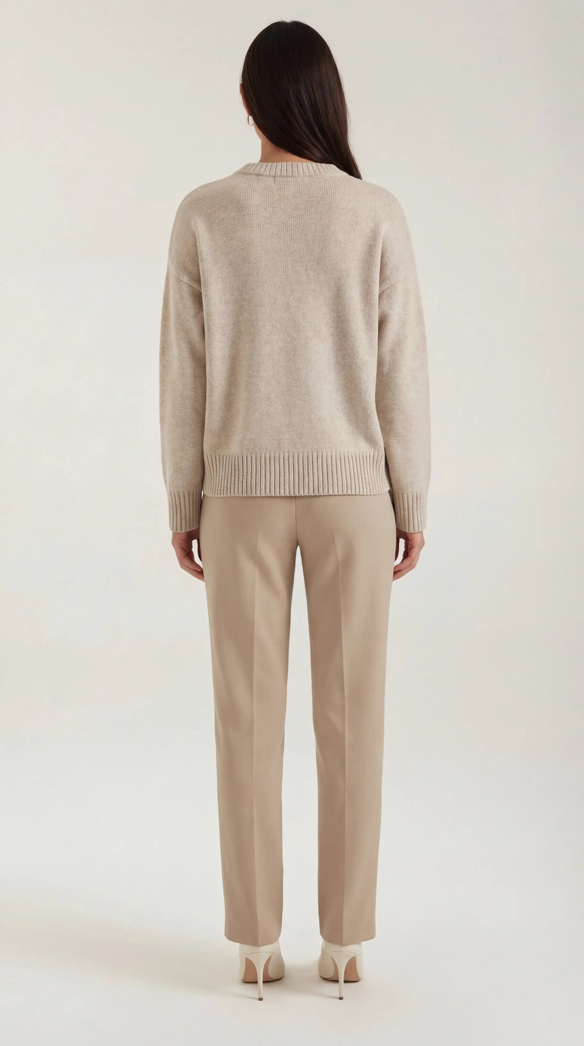 María Melisa™ | Suéter Oversize de Punto Ruby