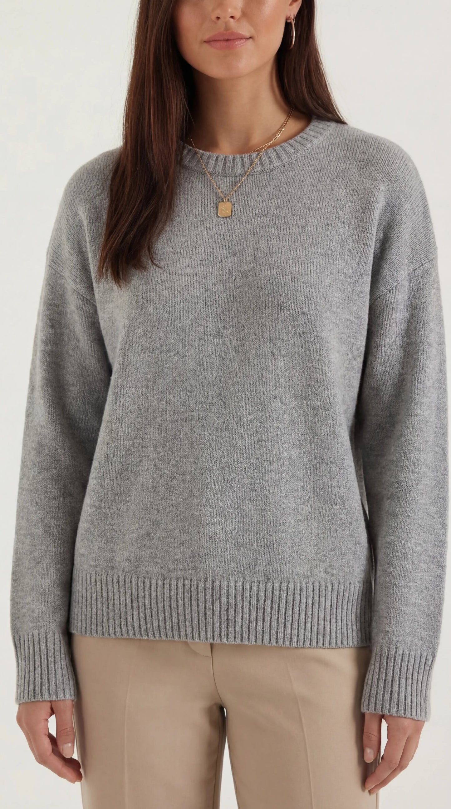 María Melisa™ | Suéter Oversize de Punto Ruby