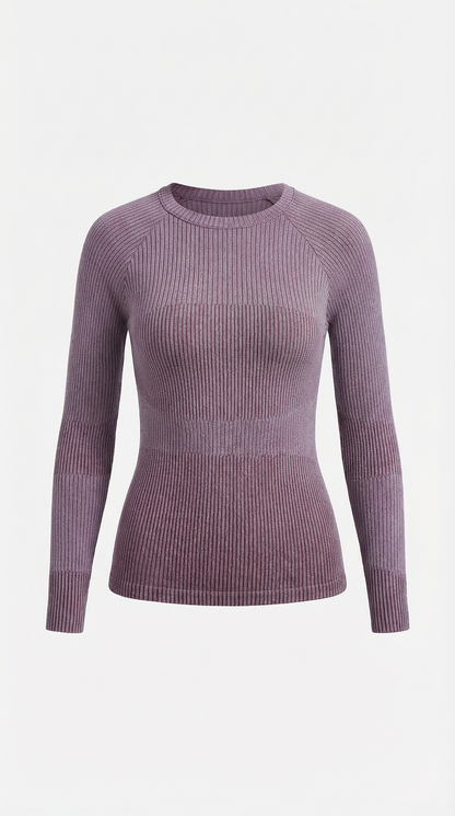 Estefanía Beatriz™ | Blusa de Manga Larga Rizada