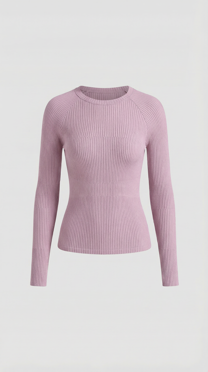 Estefanía Beatriz™ | Blusa de Manga Larga Rizada