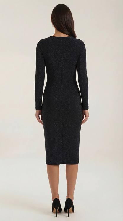 Ana Ternura™ | Vestido Midi Ceñido Seraphine