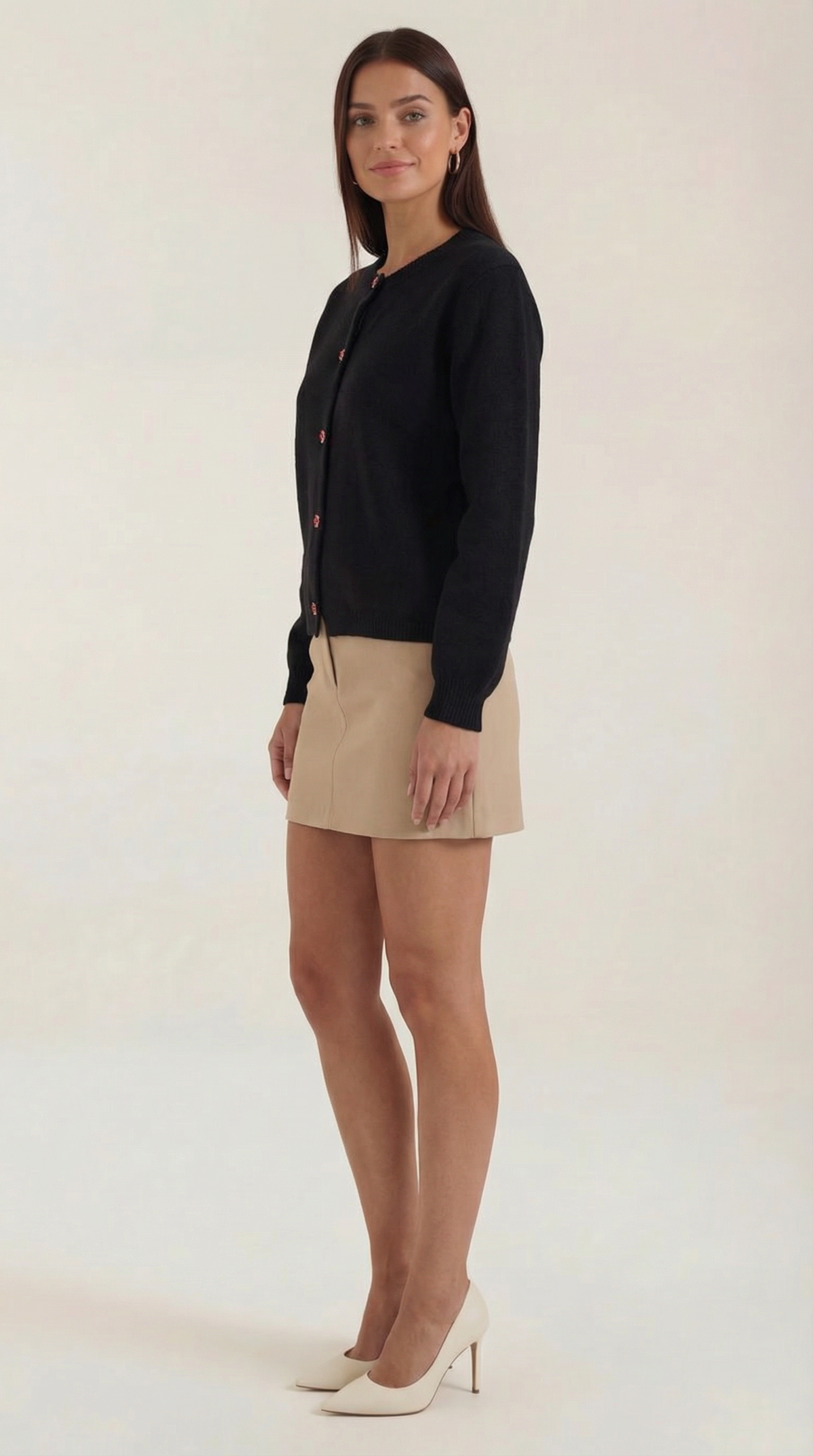 Fern Delia™ | Cárdigan de punto con botones