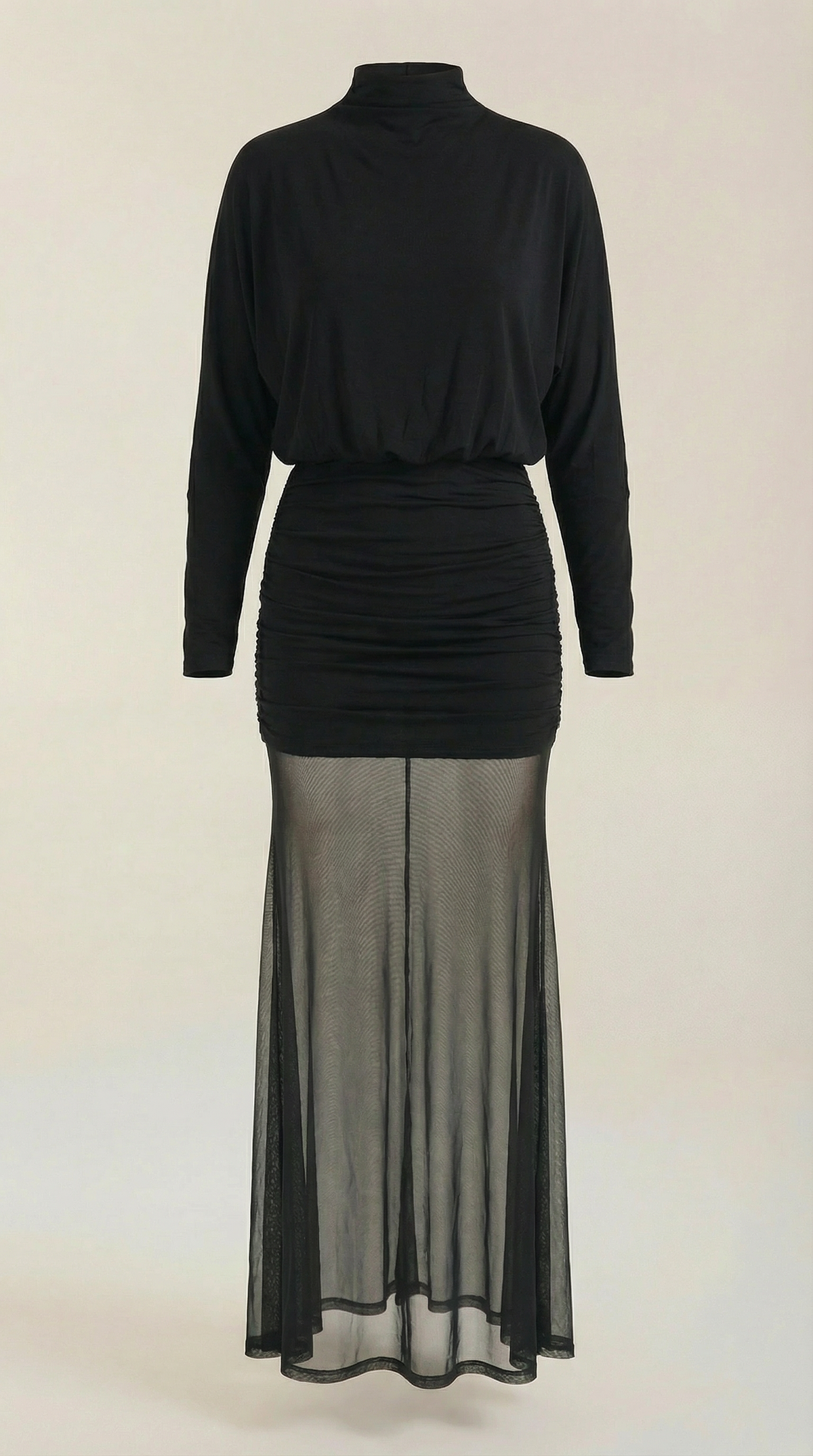 Ana Celsa™ | Vestido Largo con Volantes de Malla Sonya