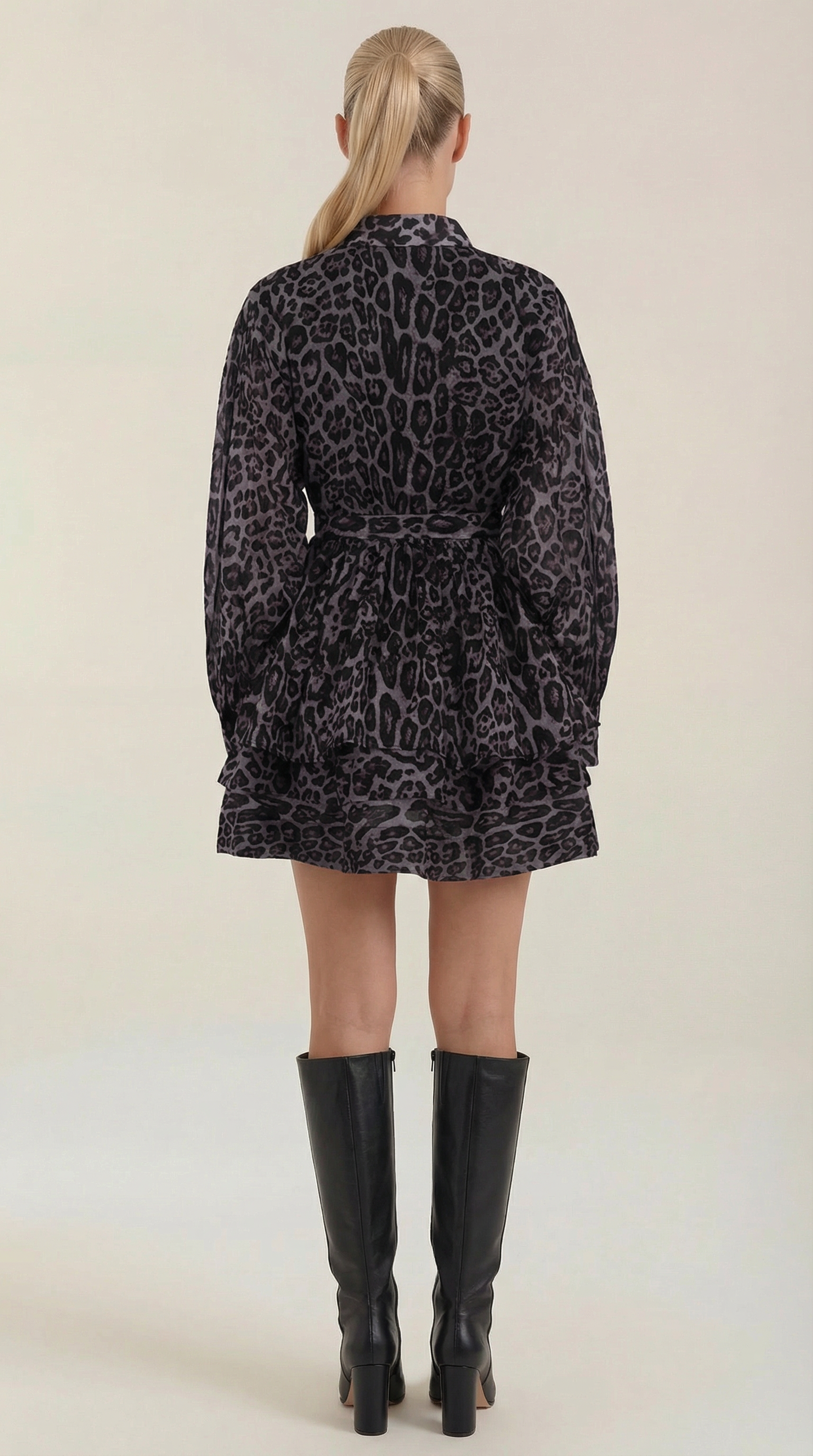 Idoia Marina™ | Mini Vestido de Leopardo