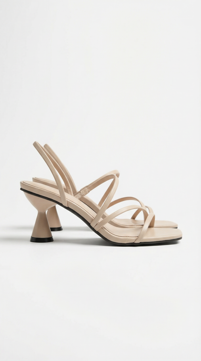 María Bernarda™ | Sandalias de tiras Stephanie con tacón alto