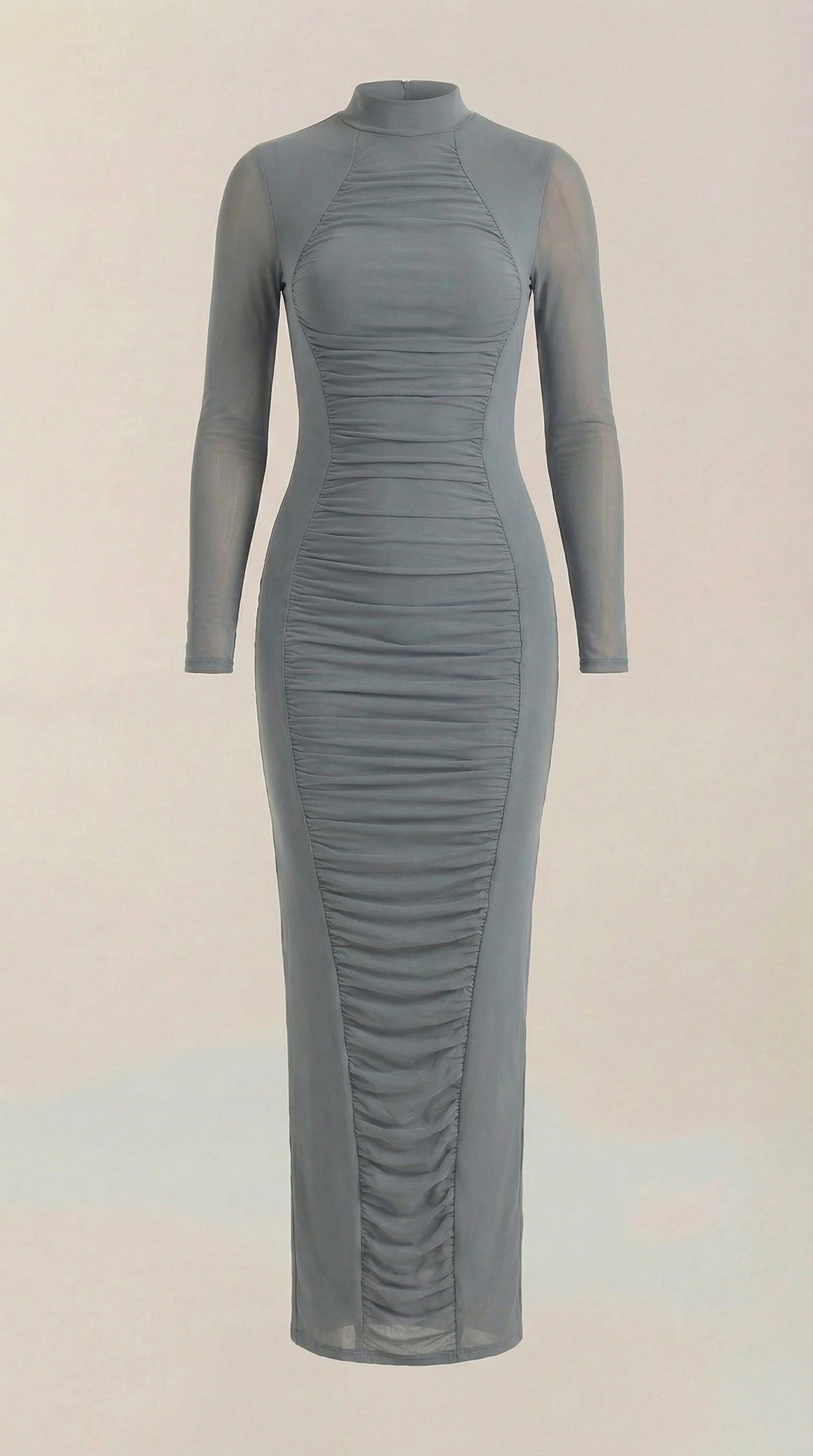 Ana Reyes™ | Vestido Maxi Susanna con Detalles Fruncidos