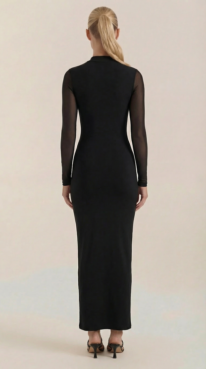 Ana Reyes™ | Vestido Maxi Susanna con Detalles Fruncidos