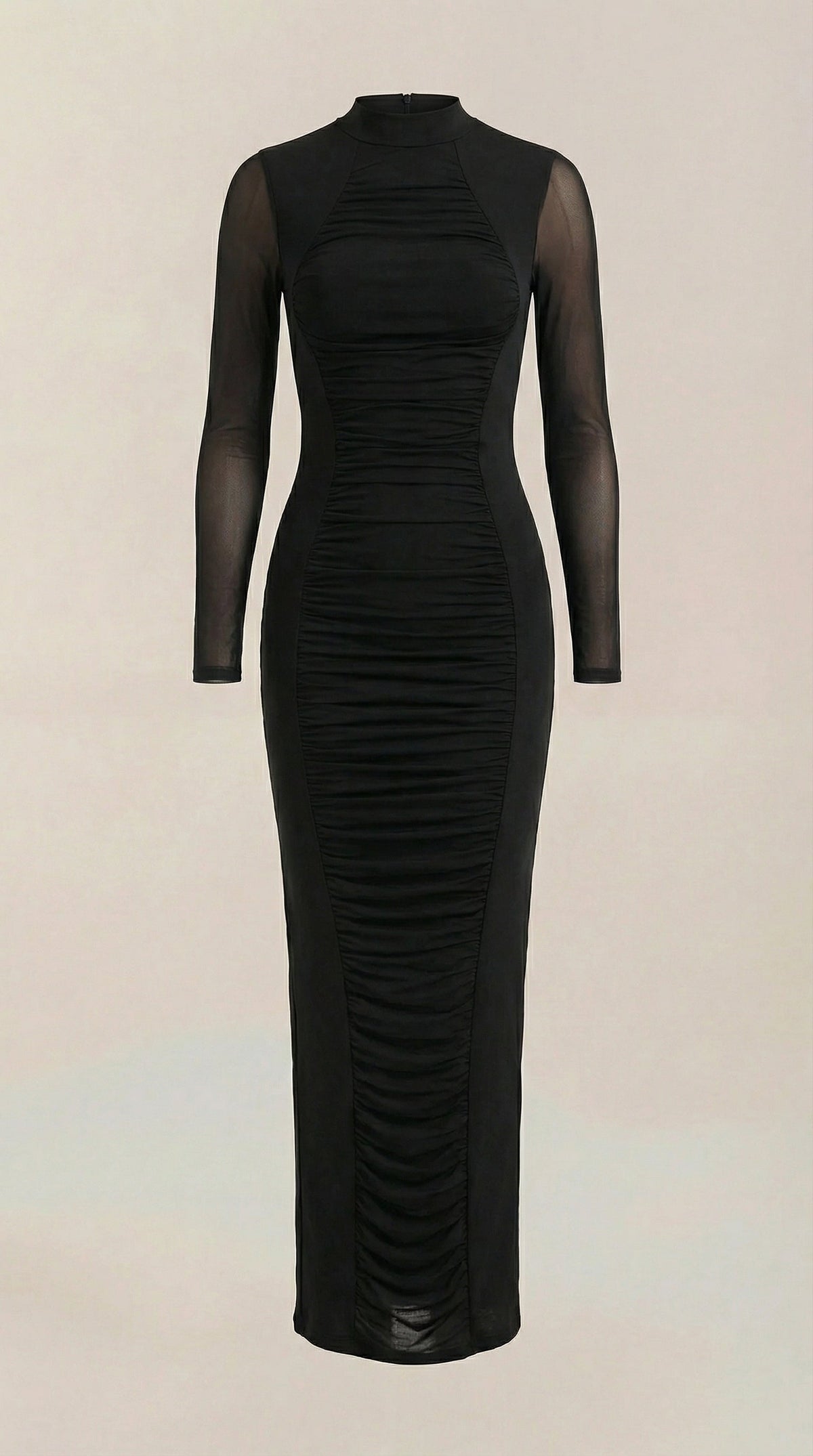 Ana Reyes™ | Vestido Maxi Susanna con Detalles Fruncidos