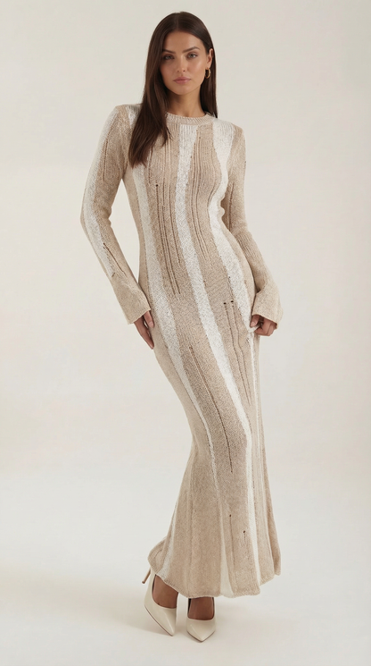 Ana Herminda™ | Tamsin Vestido Maxi Ceñido