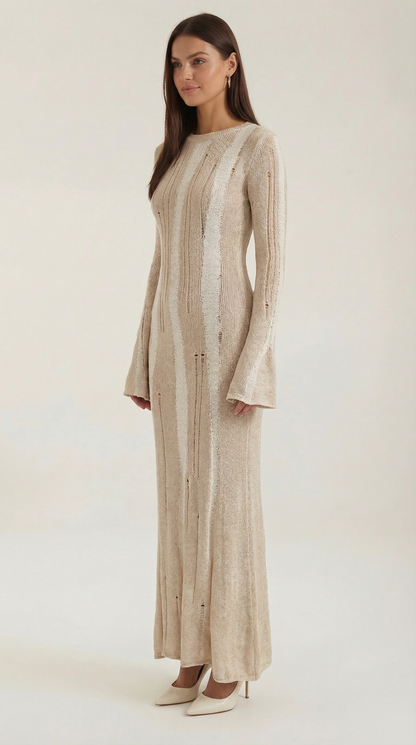Ana Herminda™ | Tamsin Vestido Maxi Ceñido