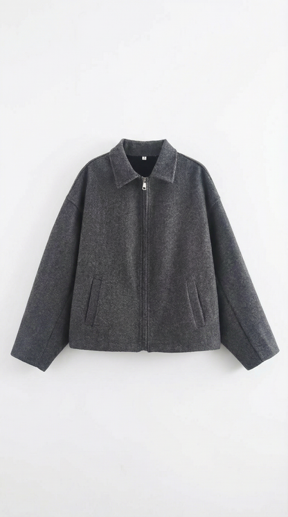 Teodolinda Divina™ | Chaqueta con Cierre de Cremallera