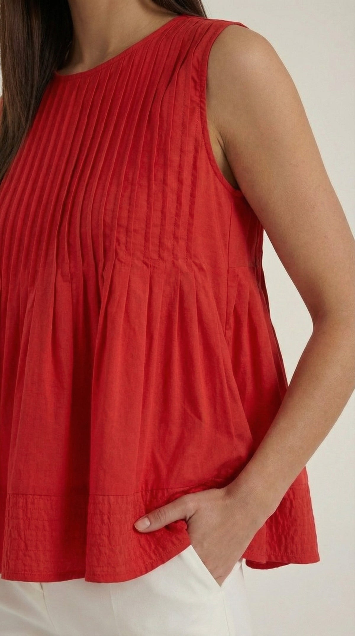 Zurine Pauline™ | Vestido peplum con pliegues - Estilo premium