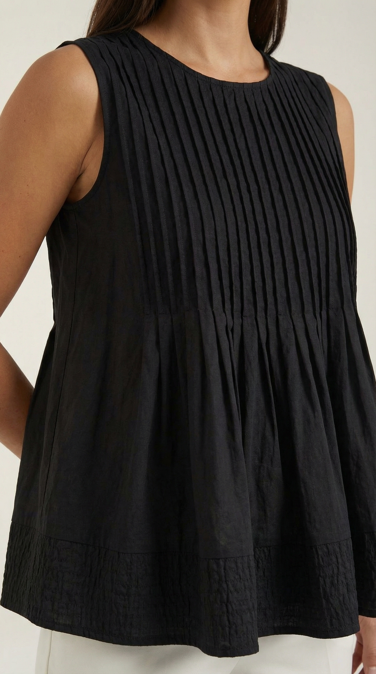 Zurine Pauline™ | Vestido peplum con pliegues - Estilo premium