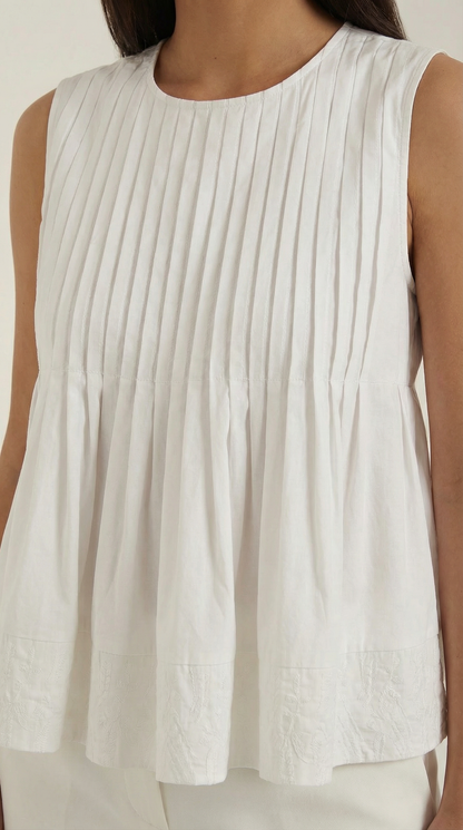 Zurine Pauline™ | Vestido peplum con pliegues - Estilo premium