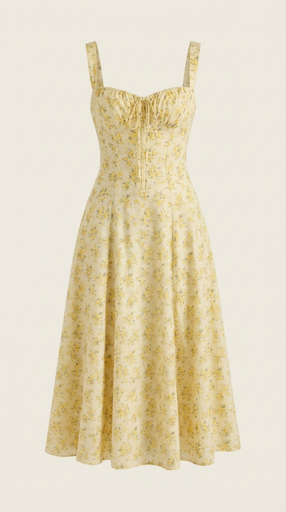 Manuela Cindy™ | Vestido Midi de Verano - Alta calidad