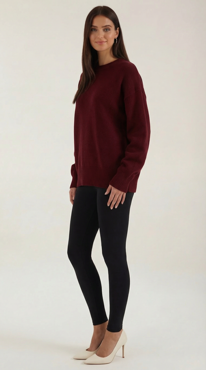 Noelia Louna™ | Suéter Oversize - Estilo Confortable y Moderno