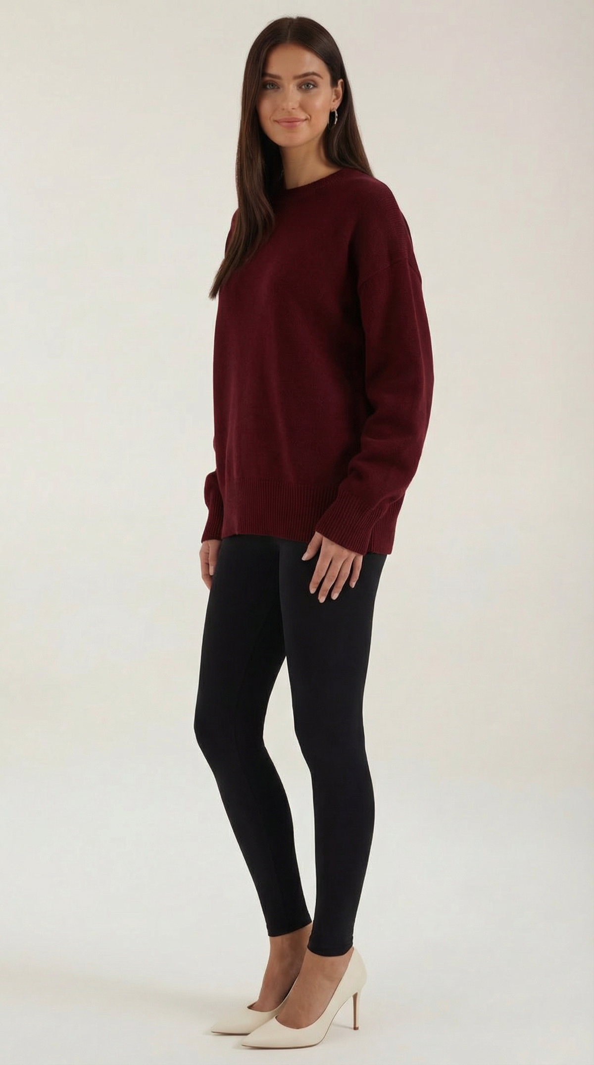 Serena Nagore™ | Suéter Oversize de Punto