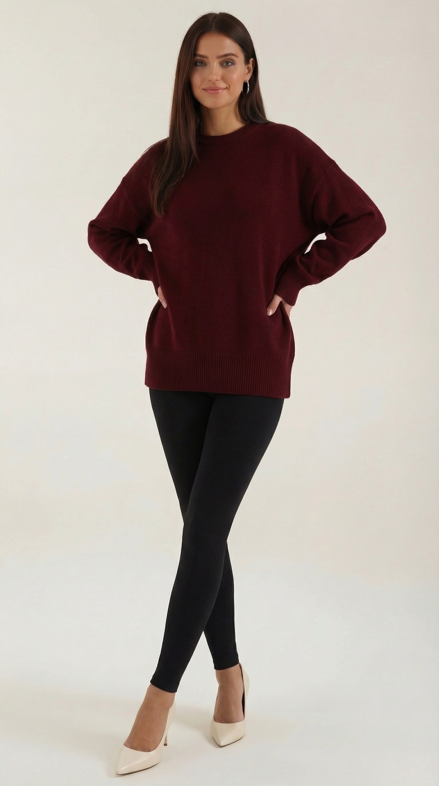 Serena Nagore™ | Suéter Oversize de Punto