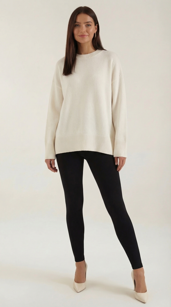 Ana Esperanza™ | Suéter Oversize de Punto Theresa