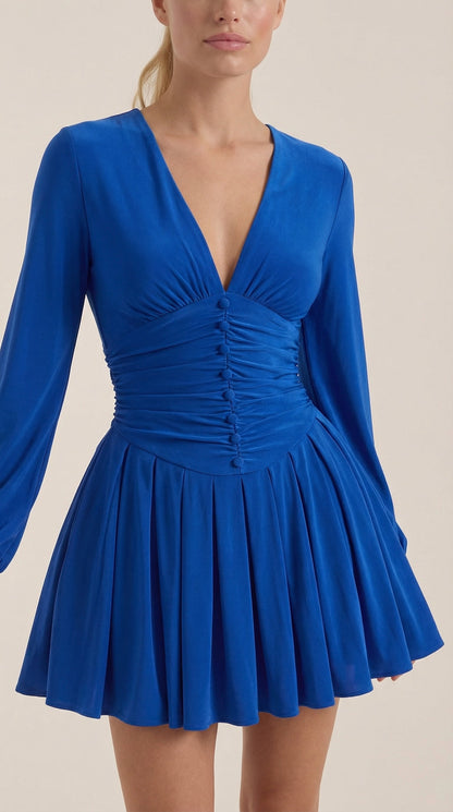 Ana Felicidad™ | Mini Vestido Tricia con Escote en V