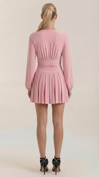 Ana Felicidad™ | Mini Vestido Tricia con Escote en V