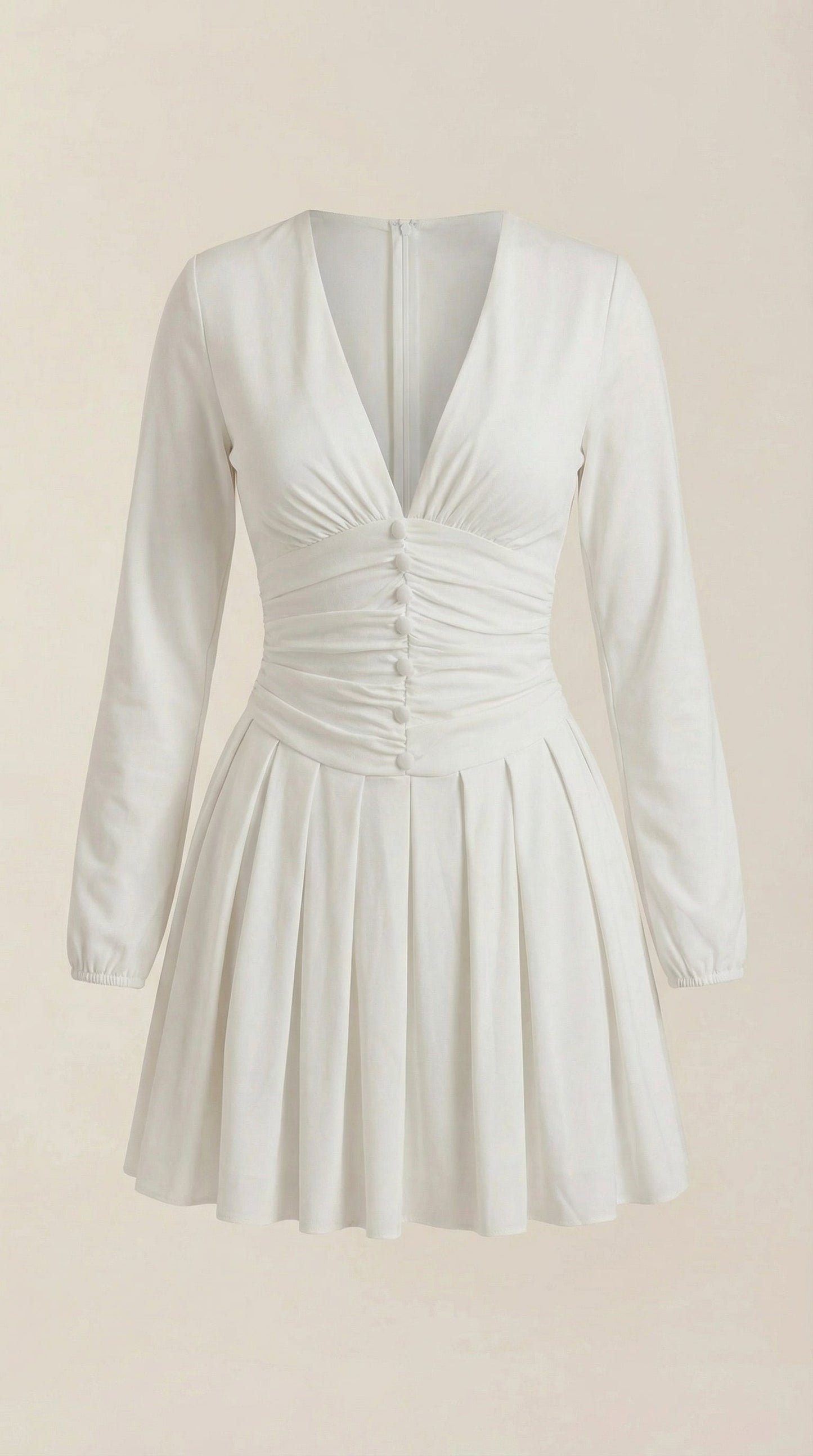 Ana Felicidad™ | Mini Vestido Tricia con Escote en V