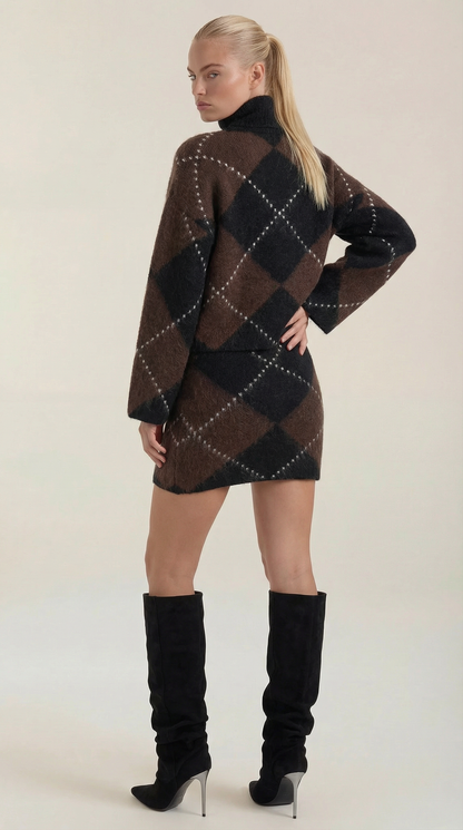 Ana Ashanti™ | Falda Lápiz Vanessa de Corte Elegante