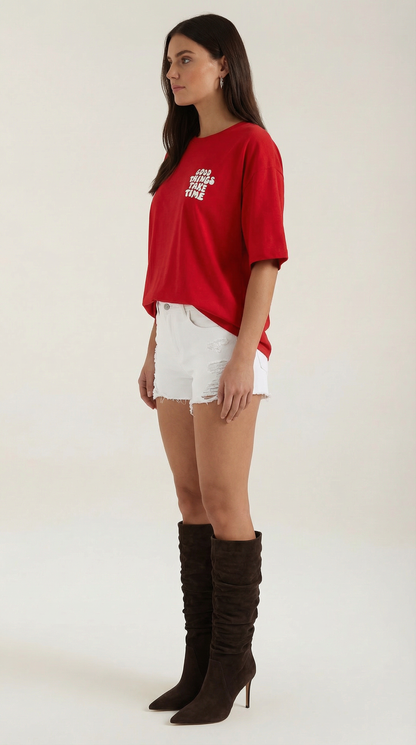 Ana Ingrid™ | Camiseta Vespera Oversized