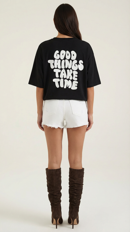 Ana Ingrid™ | Camiseta Vespera Oversized